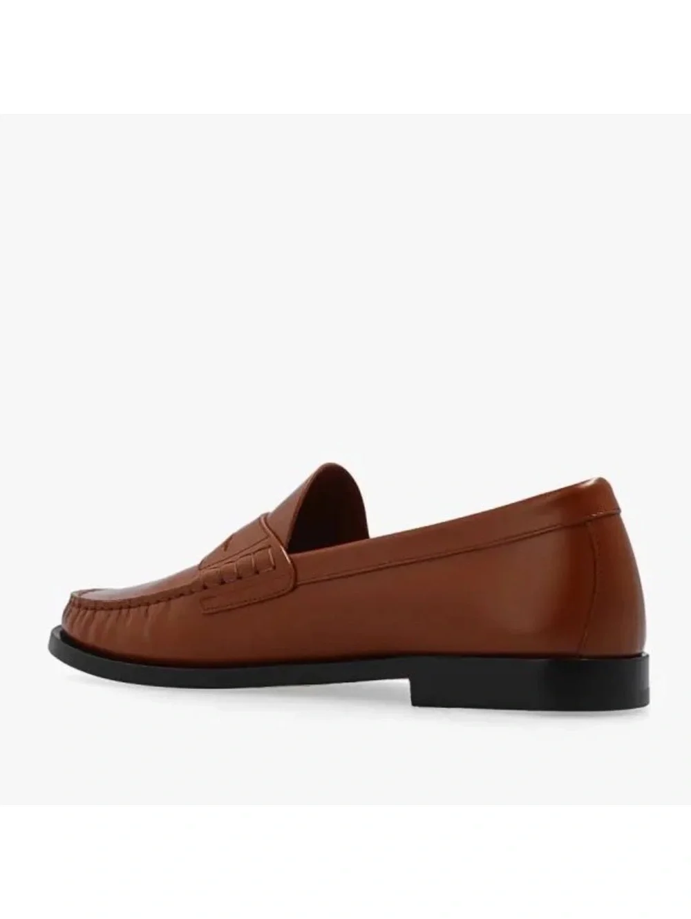 Burberry Brown Coin Loafers in Warm Oak Brown, Size EU42 UK8 US9 New w/Dust Bag Burberry Brown Coin Loafers in Warm Oak Brown, Size EU42 UK8  main image 4
